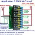 thumbnail image 2 of Module de Relais Autobloquant Universel 5V 4 Canaux, Modification de Composant Électronique Professionnel à Faible Impulsion, 2 of 7
