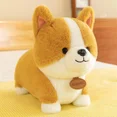 thumbnail image 2 of 35cm Cute Corgi Doll Dog Throw Pillow Action Figure Child Bed Sleeping Doll Soft And Comfortable Plush Toy Birthday Gift, 2 of 5