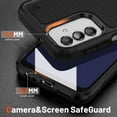 thumbnail image 4 of Designed for Samsung Galaxy A13 5G Case Galaxy A32 5G Case Gift Militay Grade Drop Protective Cover Shockproof Case for Galaxy A13 4G 5G Phone Case for Women Men boy Girl (Black), 4 of 9