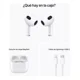 thumbnail image 5 of Auriculares OEM Bluetooth 3ra Generación 30IPAP3G Blanco, 5 of 6