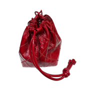 Tory Burch Willa Shine E/W - Women's Drawstring Bag (Berry)