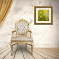 thumbnail image 3 of Monet, Claude 15x15 Gold Ornate Wood Framed with Double Matting Museum Art Print Titled - Water-lilies green yellow 1920, 3 of 4