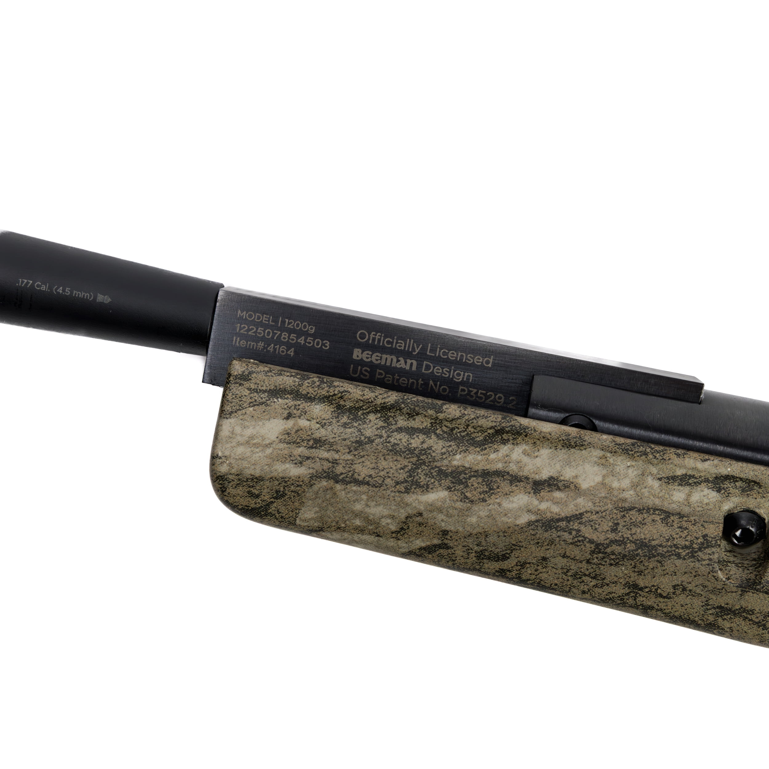 Barra 1200g Dual Caliber Gas Piston Break Barrel, Mossy Oak New Bottomland