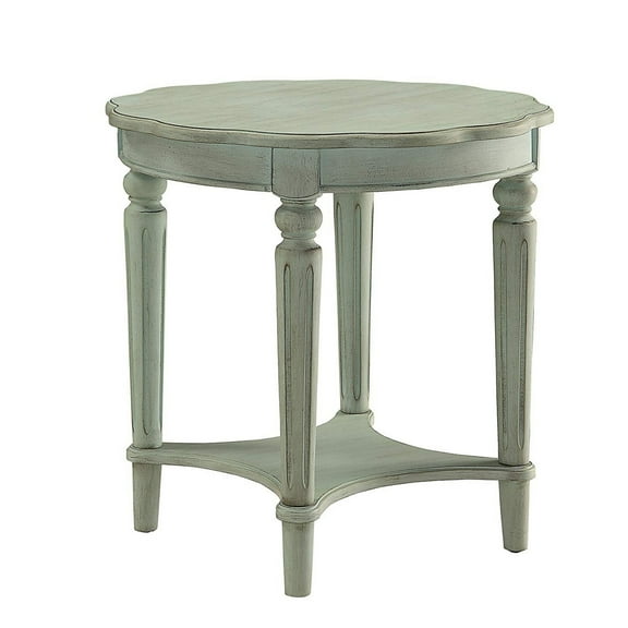 Fordon End Table Antiqued Green