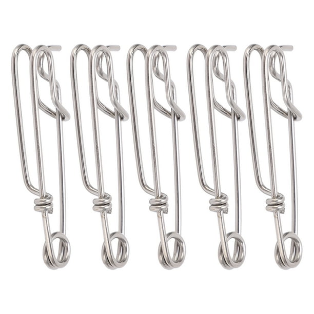 Long Line Clips Snap,5PCS Long Line Clips Fishing Accessories Long Line  Clips Snap Swivel True Excellence 