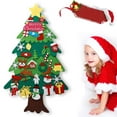 thumbnail image 5 of Diy Felt Christmas Tree Kit For Kids, Reusable 32 Pcs Ornaments, Creative Holiday Activity Set For Family Bonding, Wall Hanging Decor For Bedroom Door, Christmas Gift Christmas Decorations, 5 of 7
