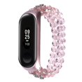 thumbnail image 2 of For Xiaomi Mi Band 5/Mi Band 6 Crystal + Alloy Bracelet Smart Watch Strap Replacement Wrist Band, 2 of 5