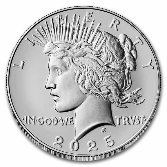 2025 Silver Peace Dollar (Box & COA)