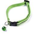 thumbnail image 1 of 10 Collares Reflectantes para Cachorros, Ajustables, de Poliéster, para Perros y Gatos, con Campana de Hierro y Polipropileno (PP)., 1 of 3