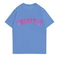 thumbnail image 1 of T-shirts pour Femmes Trapstar T-Shirt Imprimé pour Femmes Décontracté Graphique Junior Filles Manches Courtes tee-Shirt Original avec Col Rond(Bleu Ciel, G), 1 of 3