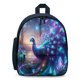 thumbnail image 1 of Pavo Real Mochila Escolar para Niños y Niñas, Mochila Infantil Ligera de Alta Calidad, Grande y Duradera Azul, 1 of 6