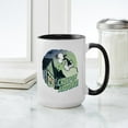 thumbnail image 4 of CafePress - Snoopy Creepin Around! Ceramic Mug - 15 oz Ceramic Large White Novelty Mug, 4 of 4