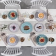 thumbnail image 5 of ComfyCreations Stoneware Dinnerware Set, 32-Piece, Blue and White, 5 of 13