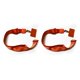 thumbnail image 3 of Tholdsy Cordones universales para teléfono móvil, parche cruzado para viajar, acampar, portátil, para colgar en el cuello, correa de cuerda Naranja 2Conjunto, 3 of 6