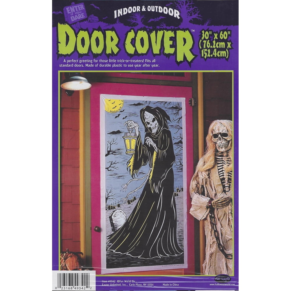 Grim Reaper Door Cover Decoration