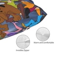 thumbnail image 3 of Lsque Scooby-Doo Pattern Bedding Waterproof Pillow Protector Zippered Queen – Bed Bug Proof Pillow Encasement-16"x24", 3 of 6