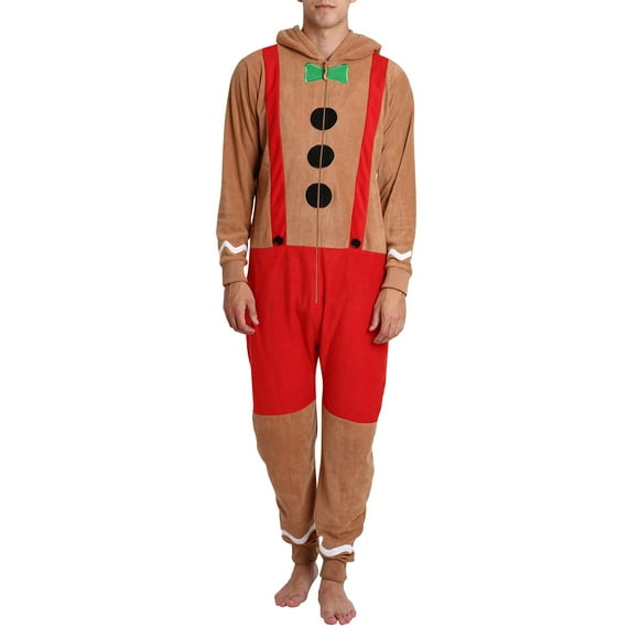 Disfraz de mono Sleephero Gingerbread Man Halloween XXL para hombre