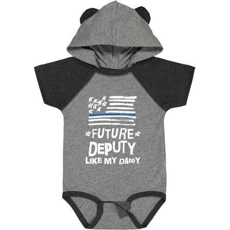 

Inktastic Deputy Sheriff Gift Childs Law Enforcement Gift Baby Boy or Baby Girl Bodysuit