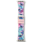 Disney Lilo and Stitch Unisex 38mm -40mm Smartwatch Replacement PU Leather Printed Strap (LAS5028WM)