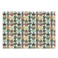 thumbnail image 1 of Cactus Cutting Board, Mexican Succulent in Pots Botanical Themed Illustration House Plant Arrangement, Decorative Tempered Glass Cutting and Serving Board, Large Size, Multicolor, by Ambesonne, 1 of 1