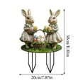 thumbnail image 6 of Tupukom Garden Center Garden Decoration for Outside Fairy Flower Pot Decoration Garden Ground Insert Mother's Day Gifts Garden Accessories,Acrylic, 6 of 6