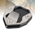 thumbnail image 3 of Motorcycle Kickstand Pad, Easy To Use Motorcycle Foot Side Stand Plate Safe Footing Improved Stability  for SCRAM 411 2021 To 2024, 3 of 7