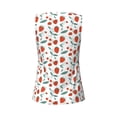 thumbnail image 5 of Lsque Strawberries Printed Workout Tank Tops for Women, Athletic Sports Tank Tops, Compression Sleeveless Dry Fit Shirts,Sleeveless Yoga Shirt-Small, 5 of 9