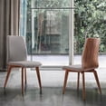 thumbnail image 2 of Armen Living Archie Tissu Moderne Chaise de Salle à Manger en Gris (Lot de 2), 2 of 11