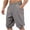 01 Dark Gray, variant on Mavick Men's Pants Baggy 3/4 Shorts Casual Drawstring Summer Wide Leg Pants