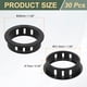 thumbnail image 2 of 30Pcs Grommets de Bushing de Presión, Protector de Manguera de Cable Redondo de 1-1/4" (32mm), Negro, 2 of 6