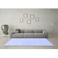 thumbnail image 3 of Ahgly Company Indoor Square Solid Blue Modern Area Rugs, 5' Square, 3 of 4