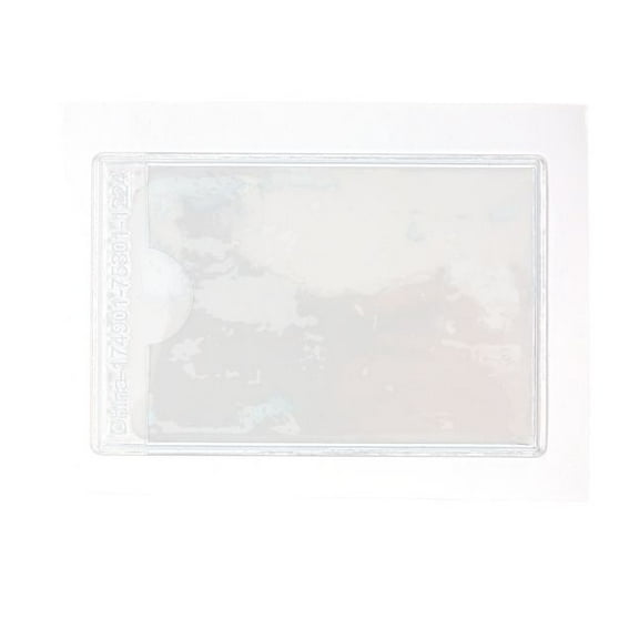 Really Good Stuff Self Adhesive Vinyl Label Pockets- 3" x 2"  - Set of 12