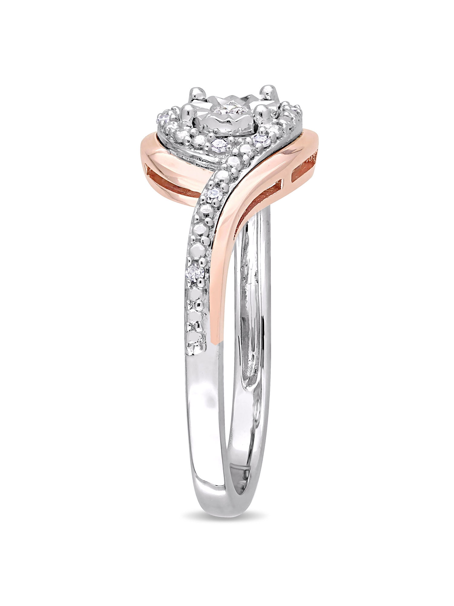 Everly Women's Diamond 10k Rose Gold Ring