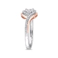 thumbnail image 2 of Everly Women's Diamond 10k Rose Gold Ring, 2 of 4