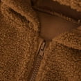 thumbnail image 6 of Frostluinai Toddler Polar Fleece Sleeveless Vest Jacket Sherpa Hoodies Cute Bear Sweater Zipper Warm Fall Winter Outwear, 6 of 8