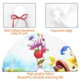 thumbnail image 3 of Lsque Pikmin Print Christmas Tree Skirt, Tree Skirt with Ties or Velcro, Perfect for Holiday Decorations, Halloween, and New Year-30", 3 of 7