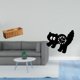 thumbnail image 2 of Estuche para pañuelos de escritorio,Caja de pañuelos faciales de papel retro de madera,Reloj de pared,Reloj de pared decorativo para baño y dormitorio.,Reloj de pared de gato silencioso y, 2 of 8