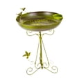 thumbnail image 3 of Soporte de baño para pájaros de metal, diseño vintage, comedero para pájaros para uso en exteriores, patio, césped, 3 of 9