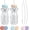 Blizzard & Creamsicle, variant on The 730 Project Honey Bear Straw Cup, Reusable Drinking Therapy Set, Straw Learning Cup, 8 oz, Pink/Purple, 2 Pack
