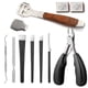 thumbnail image 1 of Set de afeitadora de callos para pies Chicreen, 29 unidades, kit de pedicura, 1 of 7