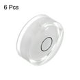 thumbnail image 3 of Uxcell 6 Packs Round Bubble Level 32x12mm Mini Circular Bullseye Spirit Levels for Camera Tripod Telescope, White, 3 of 6