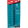 thumbnail image 2 of Juego De 10 Dados De Impacto 3/8  Makita E01672 Makita E01672, 2 of 8
