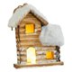 thumbnail image 4 of Adorno colgante de luz navideña en miniatura de madera para casa de pueblo Estilo C, 4 of 9