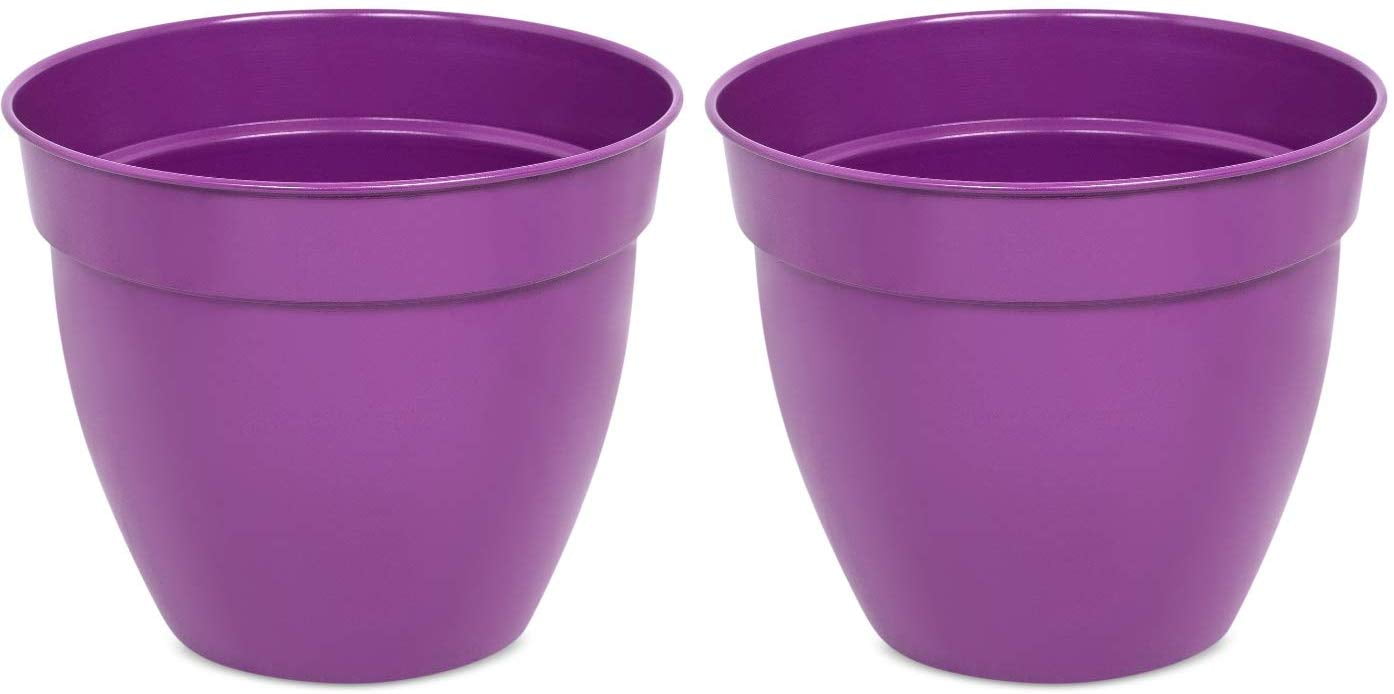 BirdRock Home Oval Planter Pot for Indoor or Outdoor Plant Flower