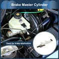 thumbnail image 2 of Unique Bargains Brake Master Cylinder with Reservoir No.KDY34340Z for Mazda CX-5 2013-2021 Hydraulic Master Cylinder Silver Tone Aluminum Alloy 1 Pcs, 2 of 7