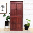 thumbnail image 1 of Pemberly Row Armoire de Rangement à 5 Tablettes avec Portes 30"L X 72"H en Cerisier, 1 of 9