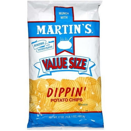 Martin's Value Size Dippin' Potato Chips, 14 Oz