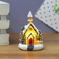 thumbnail image 2 of Lighting House Merry Christmas LED Light Snow House Home Decor  Window Ornament Gift, 2 of 7
