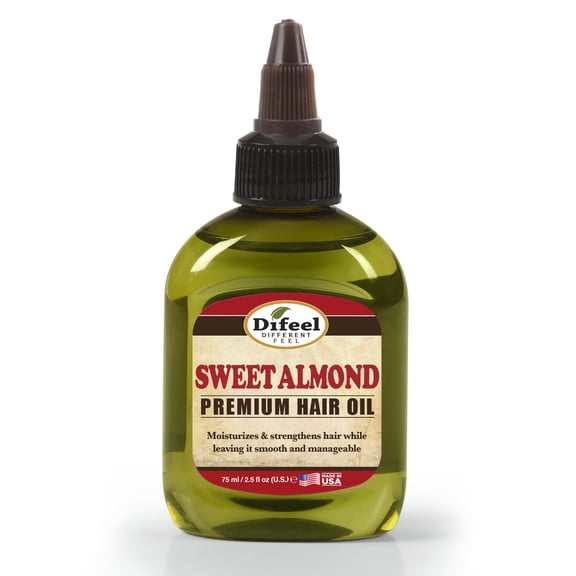 Sunflower Premium Mega Hair Oil, Sweet Almond, 2.5 Oz