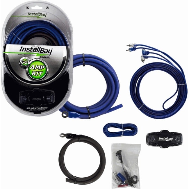 Metra AK4ANL 4 Gauge Complete Amplifier Installation Kit